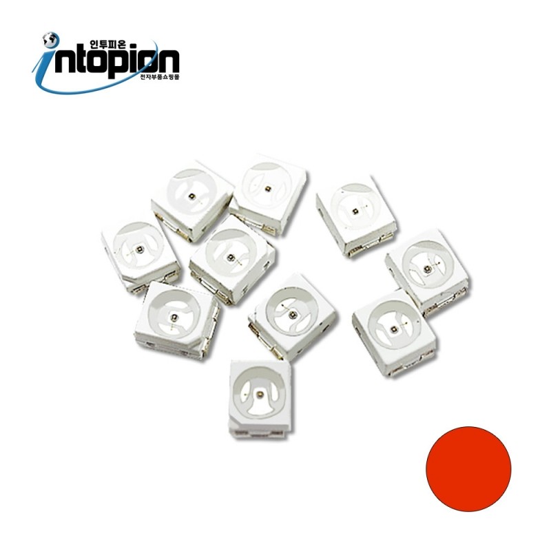 CHIP LED 3528 RED (단위/10EA) / 인투피온