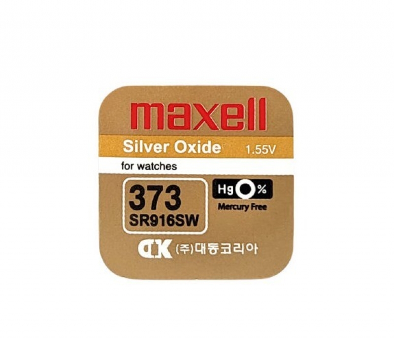 [시계건전지] 맥셀 MAXELL SR916SW 373 1.55V 26mAh / 인투피온