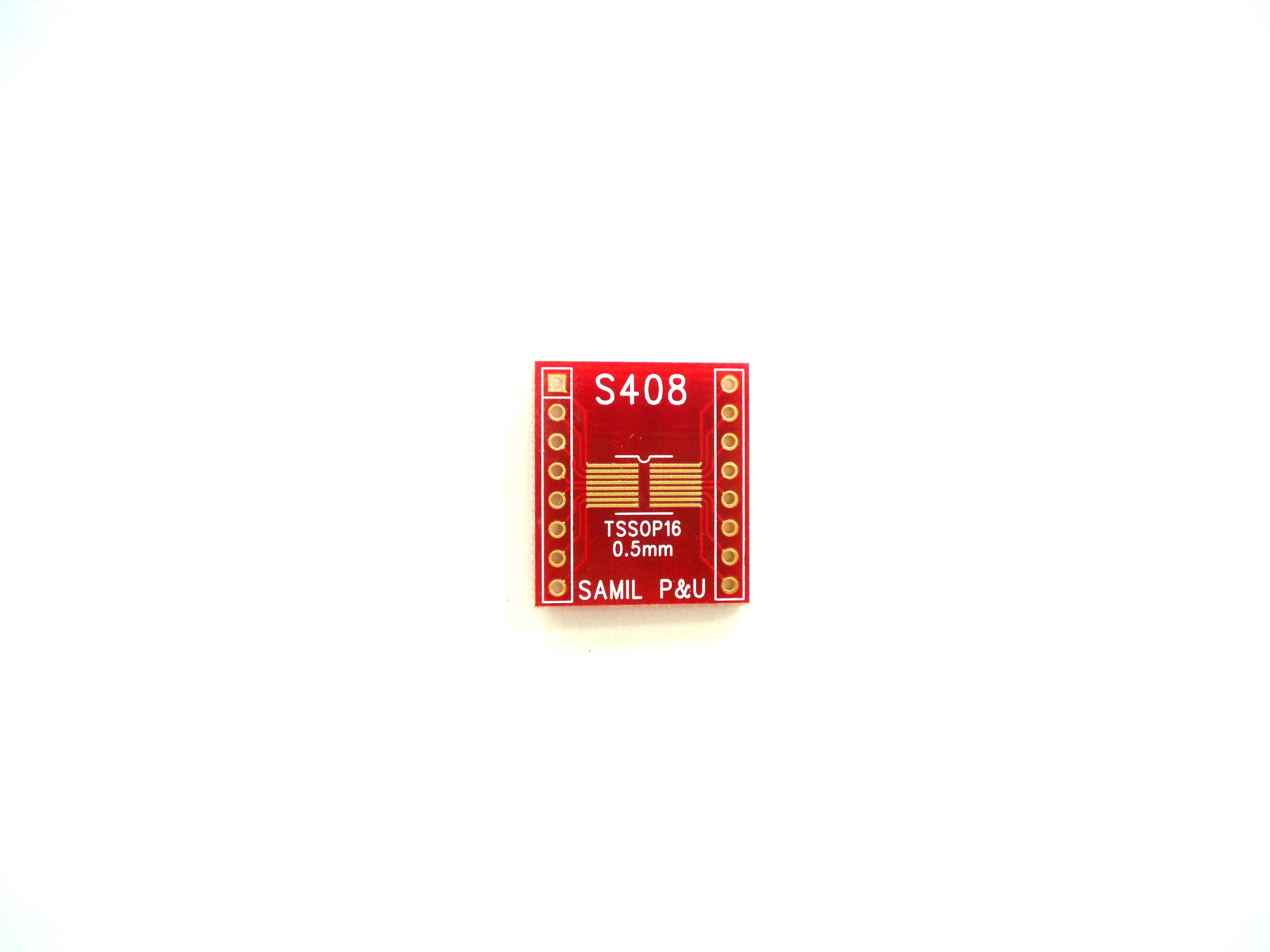 변환기판 [S408] TSSOP-0.5-16pin(600mil) / 인투피온