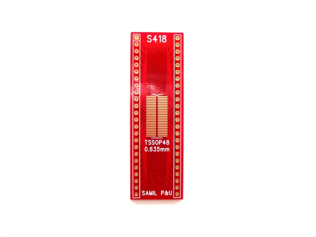 변환기판 [S418] TSSOP-0.635-48pin(600mil) / 인투피온