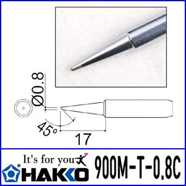 인두팁 900M-T-0.8C HAKKO 하코 / 인투피온