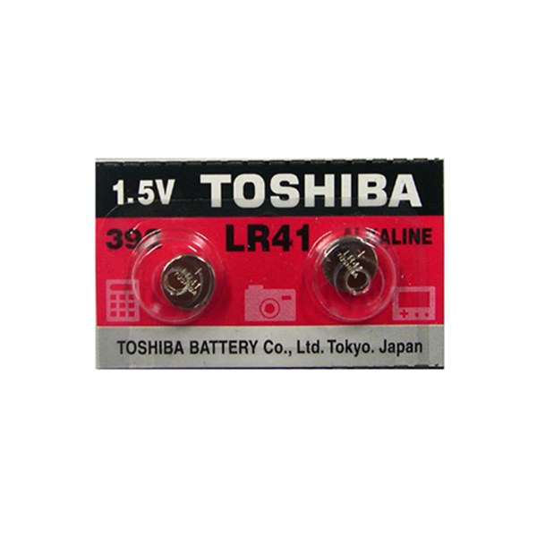 [수은건전지] 도시바 TOSHIBA LR41 포장 2개입 1.5V 25mAh / 인투피온