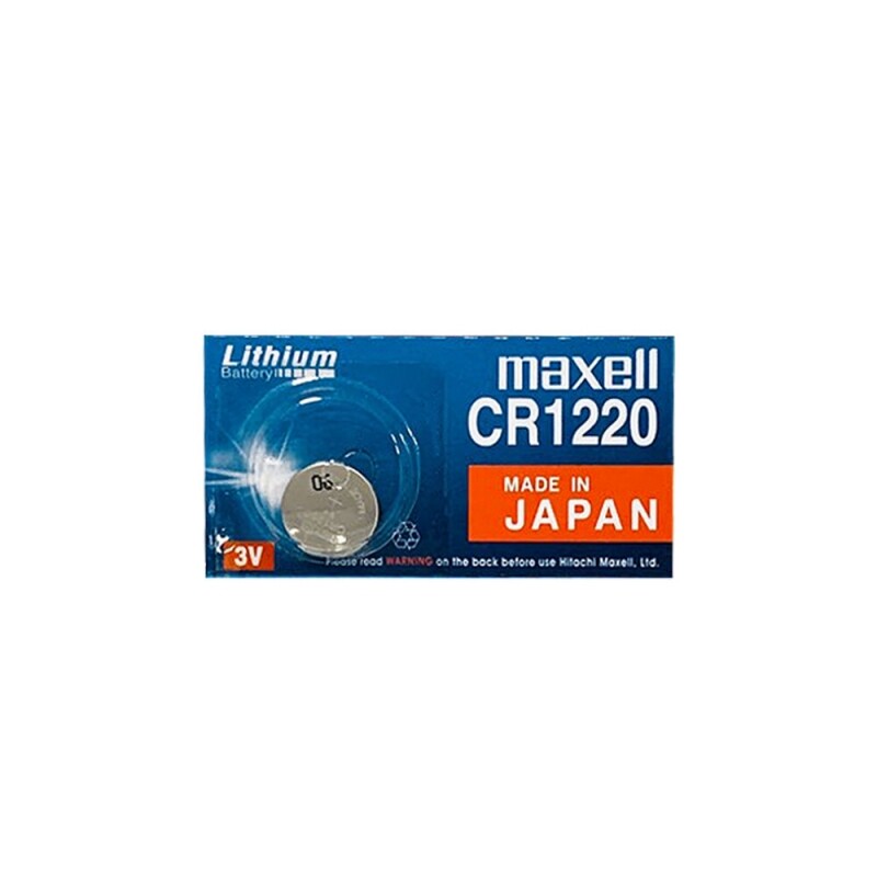 [수은건전지] 맥셀 MAXELL CR1220 포장 1개입 3V 38mAh / 인투피온